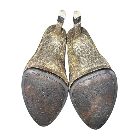 Gianni Bini Glitter Heels Bundle 8.5 | Silver & Iridescent Sparkle Pair - Picture 15 of 16